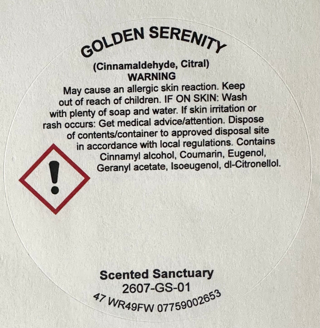 Golden Serenity - 80g Wax Melt