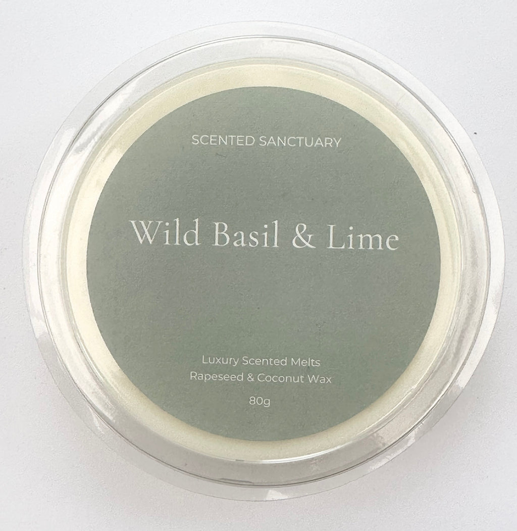 Wild Basil & Lime - 80g Wax Melt