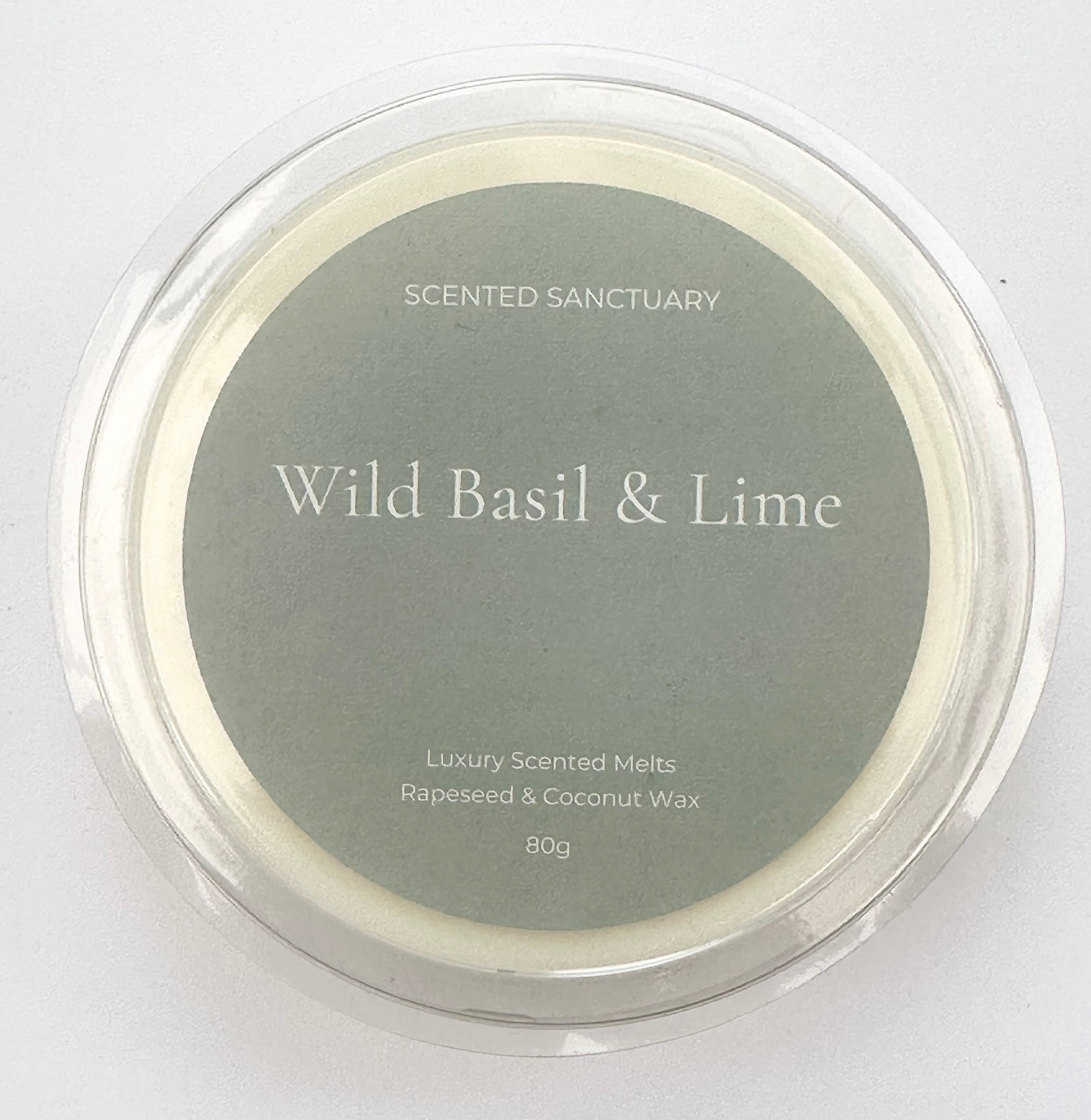 Wild Basil & Lime - 80g Wax Melt