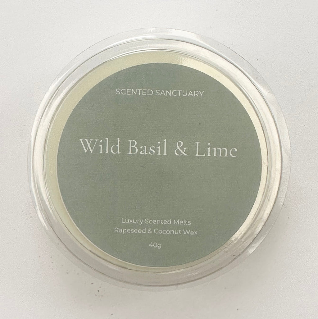 Wild Basil & Lime - 40g Wax Melt