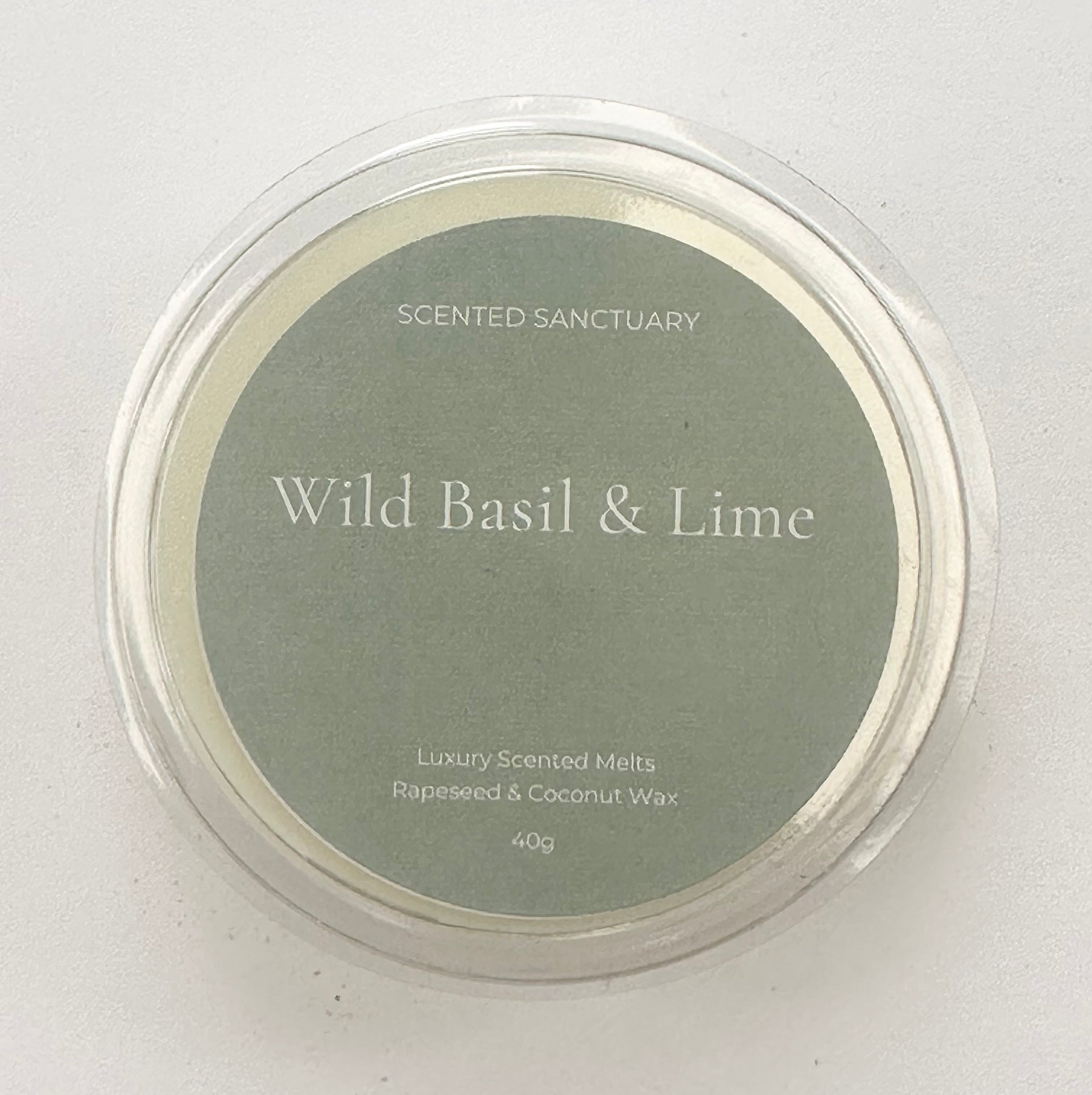 Wild Basil & Lime - 40g Wax Melt
