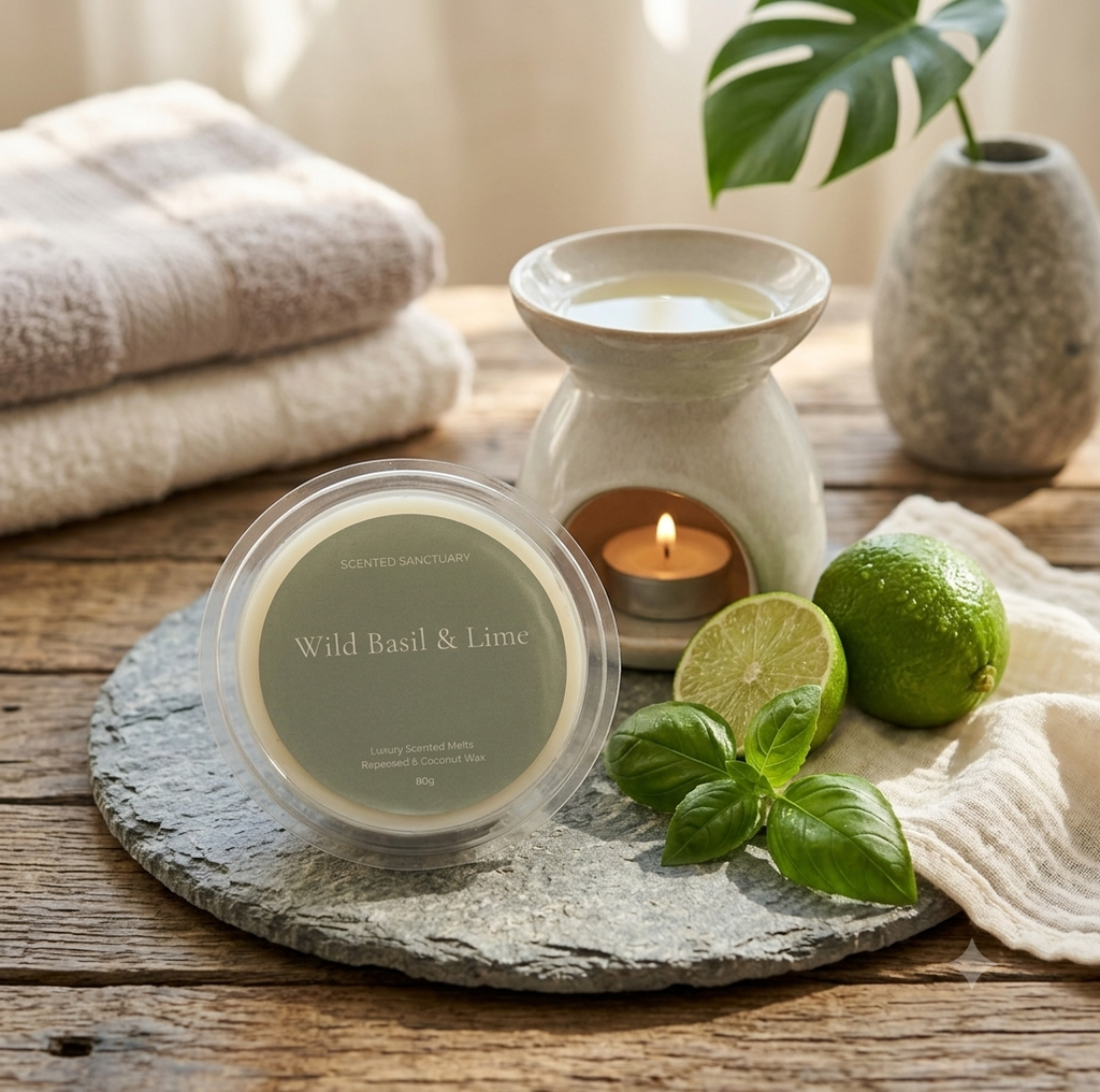 Wild Basil & Lime - 40g Wax Melt