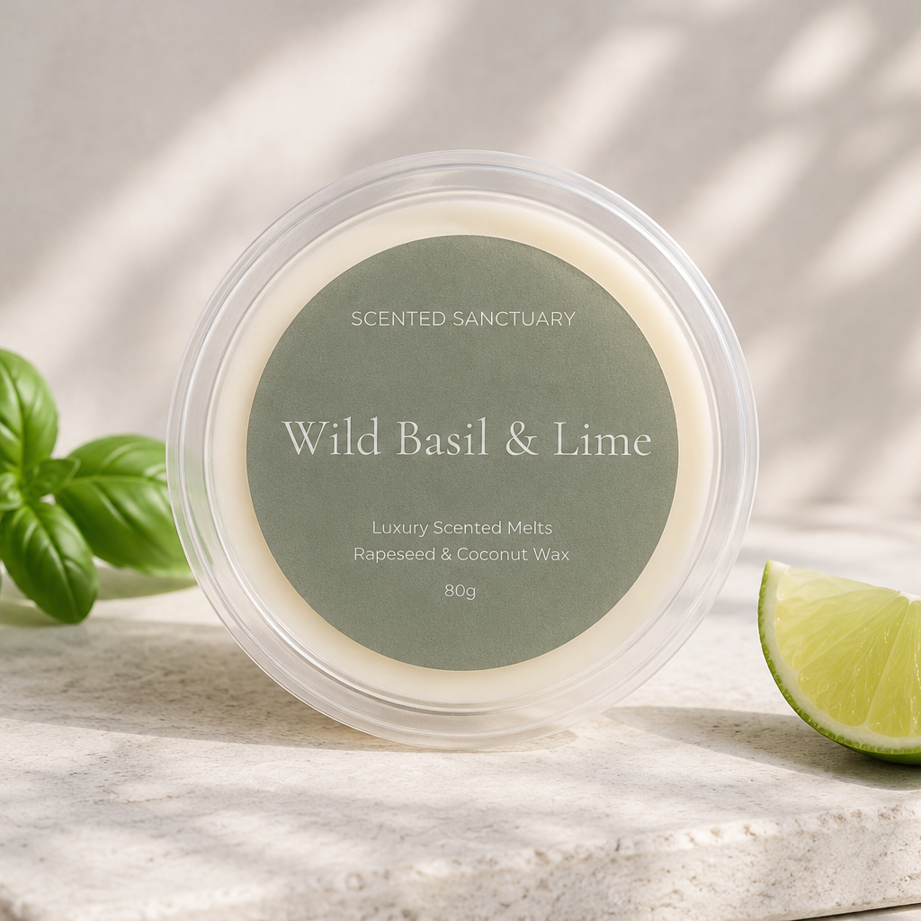 Wild Basil & Lime - 80g Wax Melt