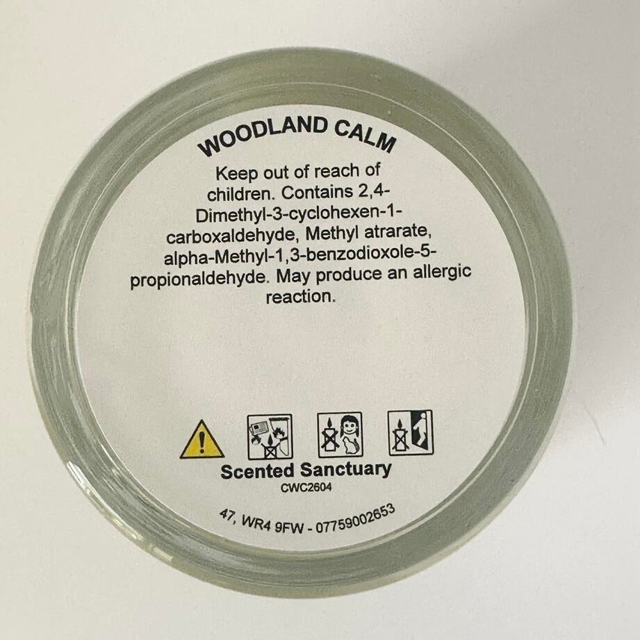 Woodland Calm Luxury Scented Candle