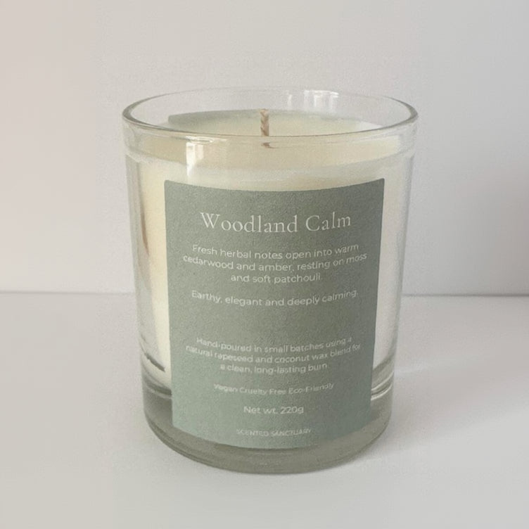 Woodland Calm Luxury Scented Candle