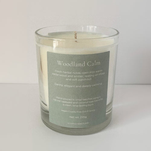 Woodland Calm Luxury Scented Candle