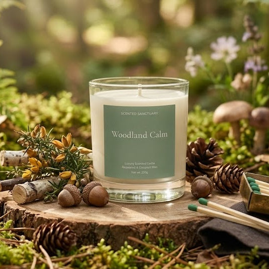 Woodland Calm Luxury Scented Candle