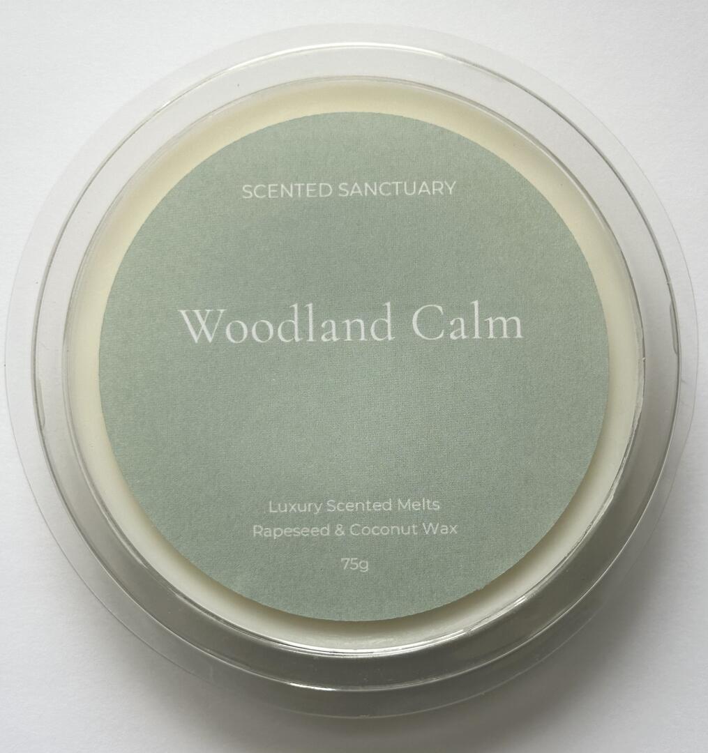 Woodland Calm Luxury Scented Wax Melt
