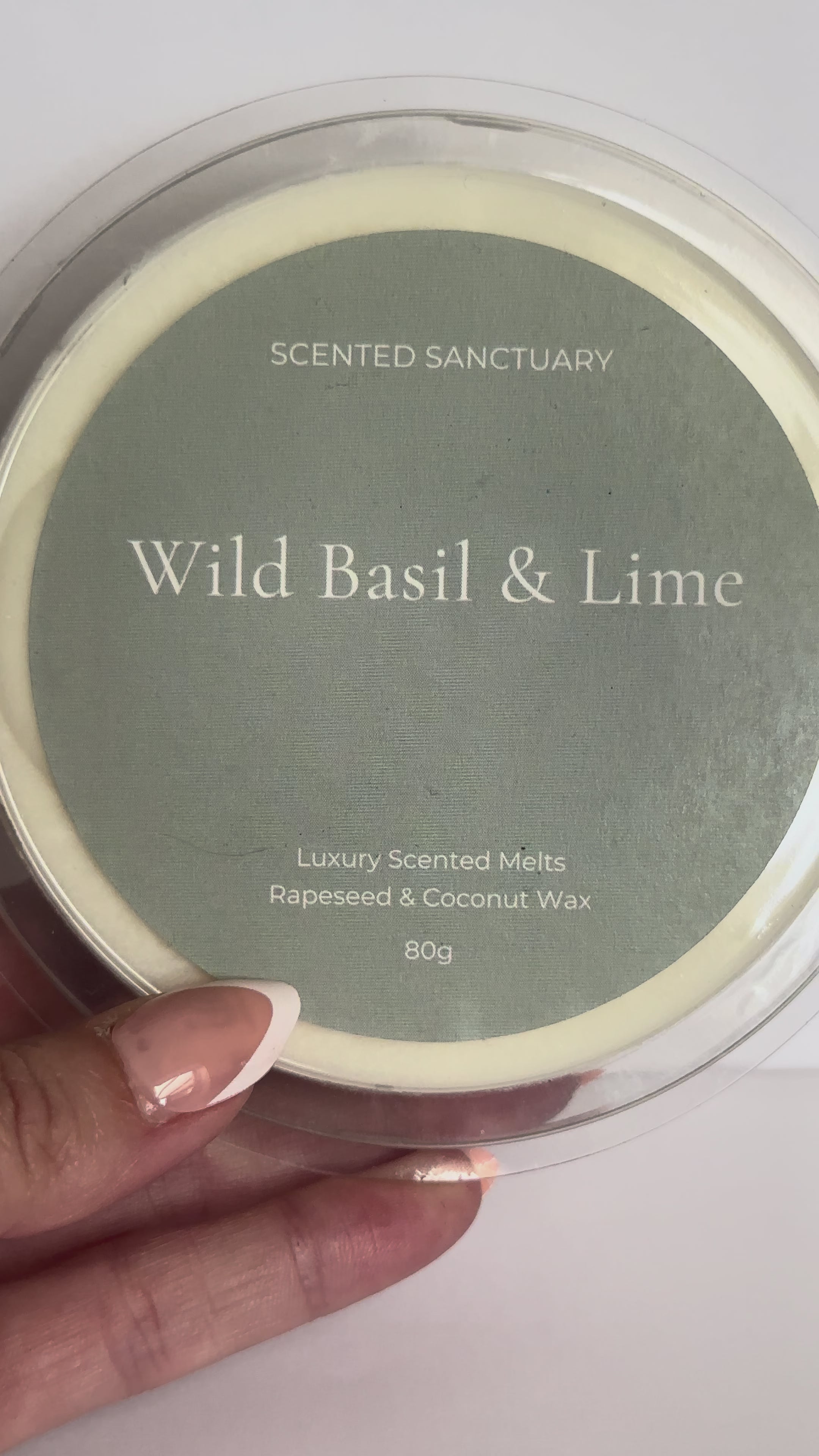 Wild Basil & Lime - 80g Wax Melt